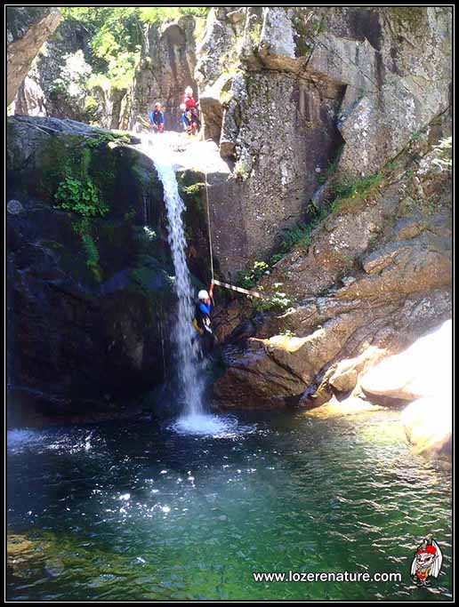 lozere nature canyon tapoul tyrolienne