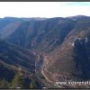 paysage au dessus de sainte enimie