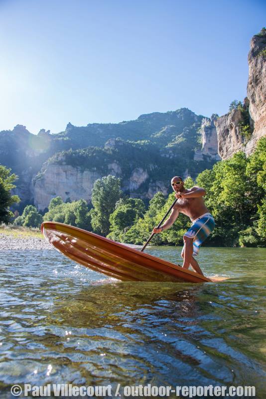 stand up paddle lozere nature canyonning speleo gorges du tarn