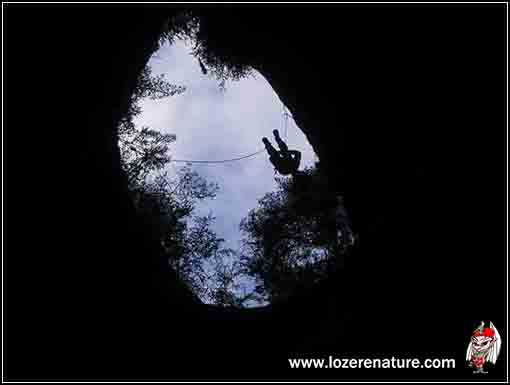 lozere nature speleologie corgne stage