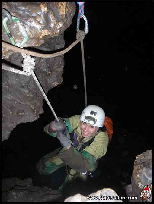 lozere nature speleologie verticale stage