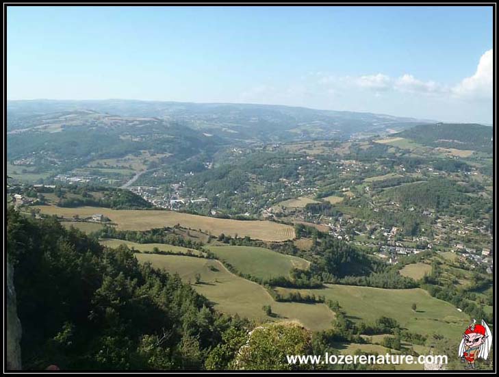 lozere nature paysages vallée du lot canourgue